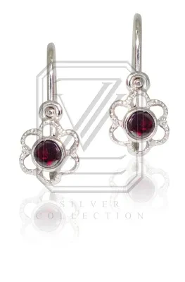 Children's deals garnet earrings